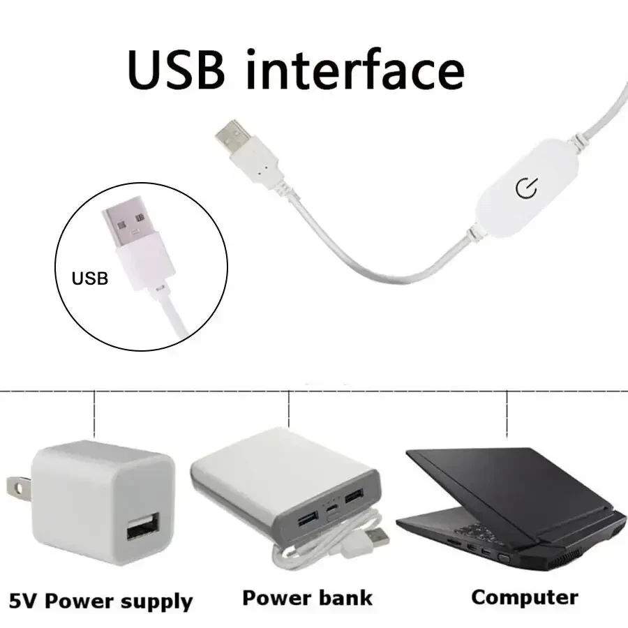 Светодиодная лента USB с сенсором 5V 30 LED/м 3 м (2046799783) - фото 5