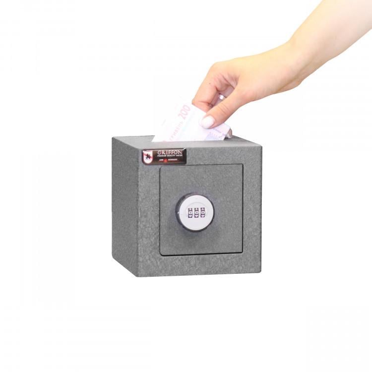 Сейф дитячий Griffon LS.15.C GREY (29190371) - фото 5 Сейф дитячий Griffon LS.15.C GREY (29190371) - фото 5