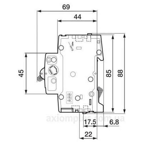 Автоматический выключатель ABB SZ203-B32 - фото 2