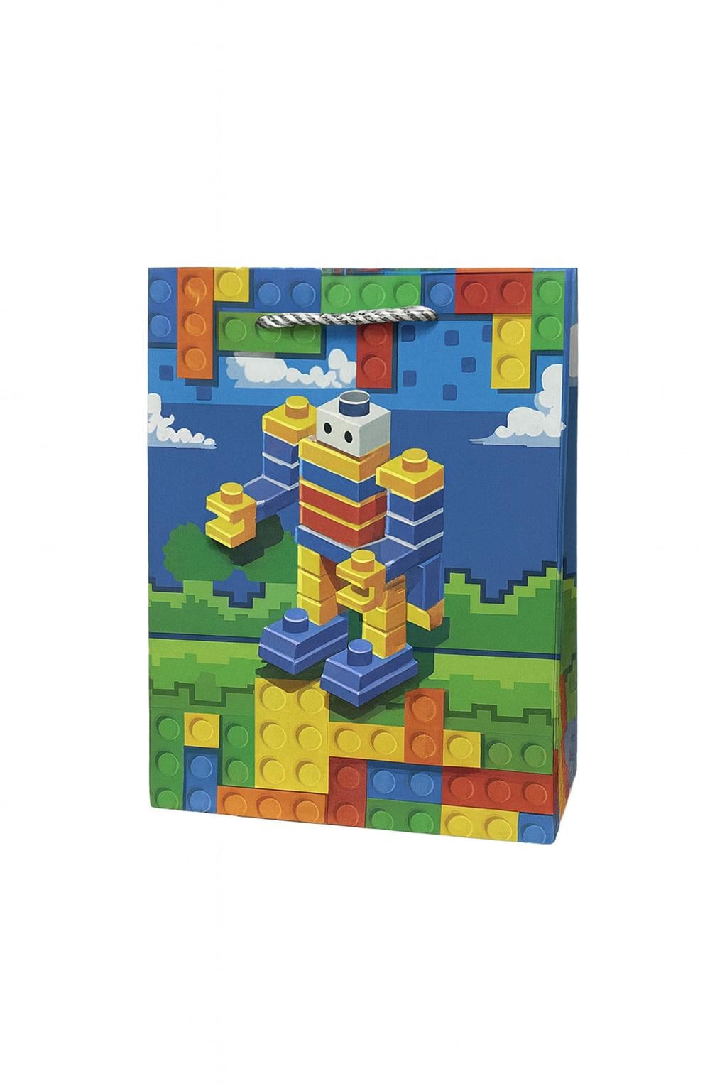 Пакет подарочный бумажный Constructor 3D L 30х41,5х12 см (R34548-L)