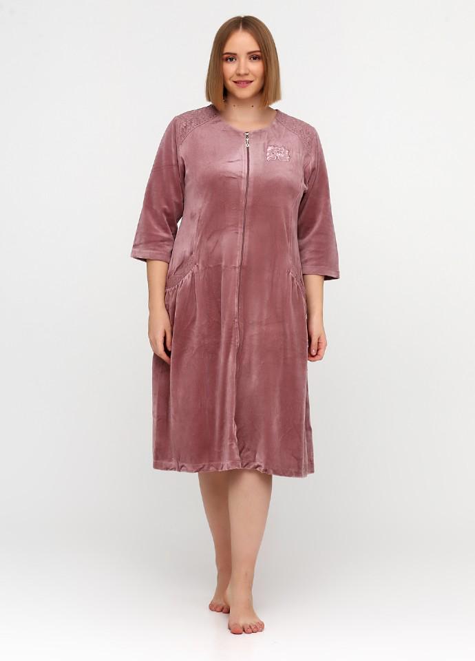 Халат Romeo Life 3XL Пудровый (3470-B) Халат Romeo Life 3XL Пудровый (3470-B)