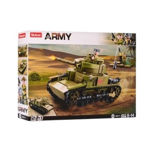 Конструктор Sluban Army Танк (M38-B0711)
