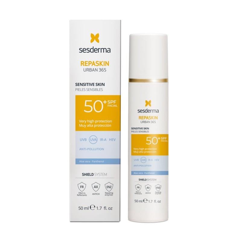 Крем солнцезащитный для лица для чувствительной кожи SesDerma Repaskin Urban 365 SPF 50+ 50 мл (2430262280) Крем солнцезащитный для лица для чувствительной кожи SesDerma Repaskin Urban 365 SPF 50+ 50 мл (2430262280)