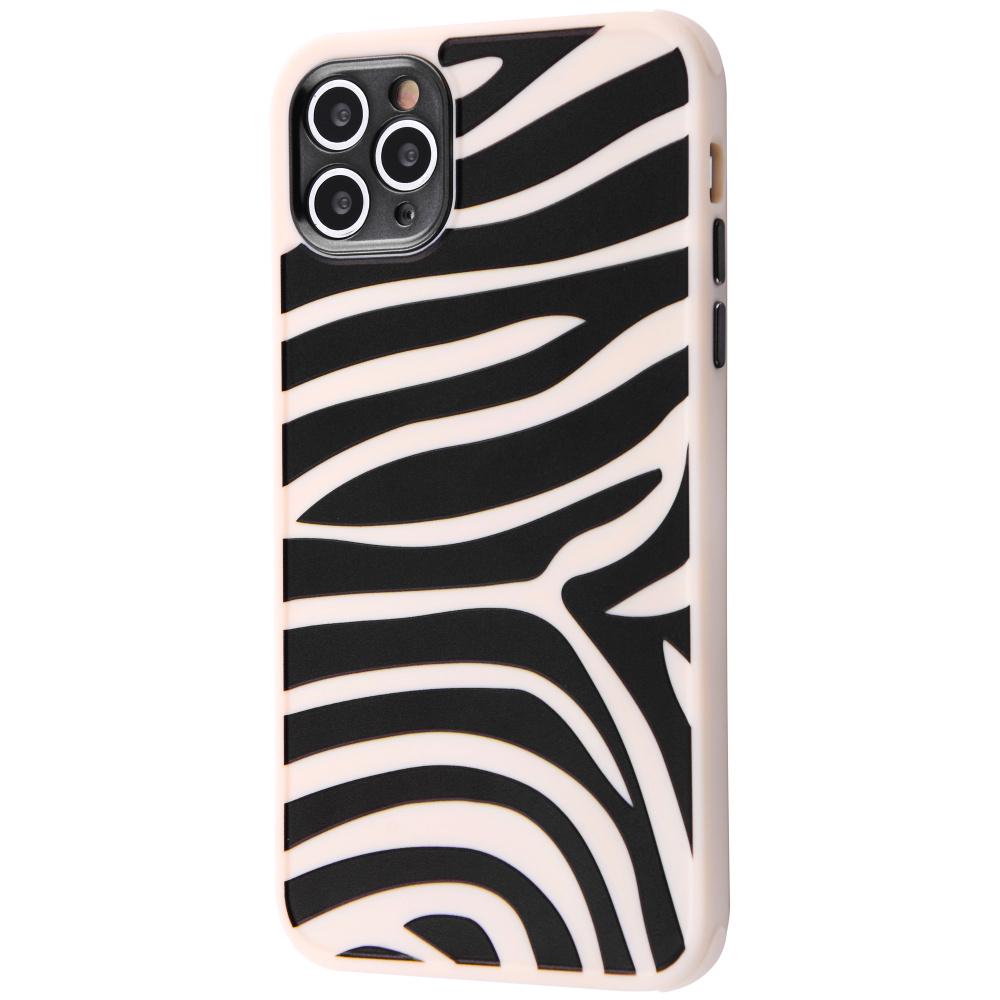 Чохол PRC Brand Design Case (TPU) iPhone 11 Pro black and white Чорний Білий