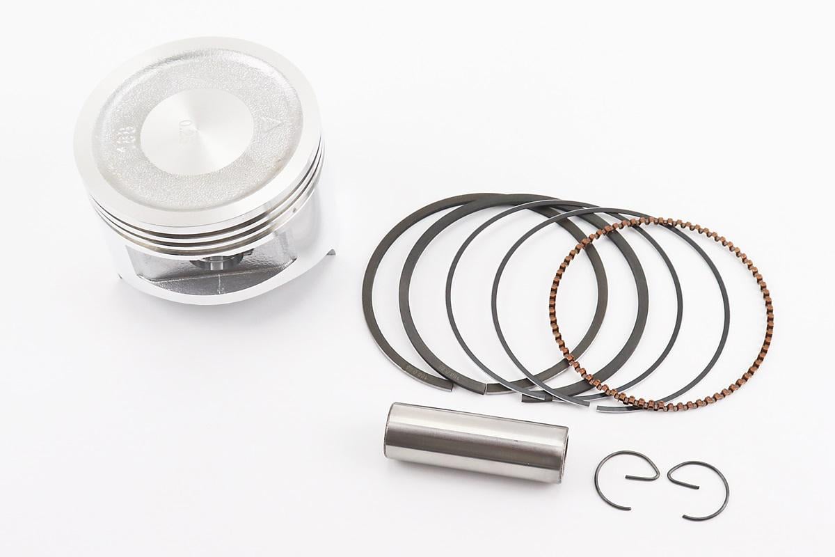 Комплект поршень d 88/0,25 мм палец 20 мм к двигателям 188F (999436) Комплект поршень d 88/0,25 мм палец 20 мм к двигателям 188F (999436)