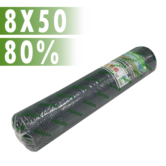 Сетка затеняющая Agreen 80% 8 м на 50м (26554261) - фото 2