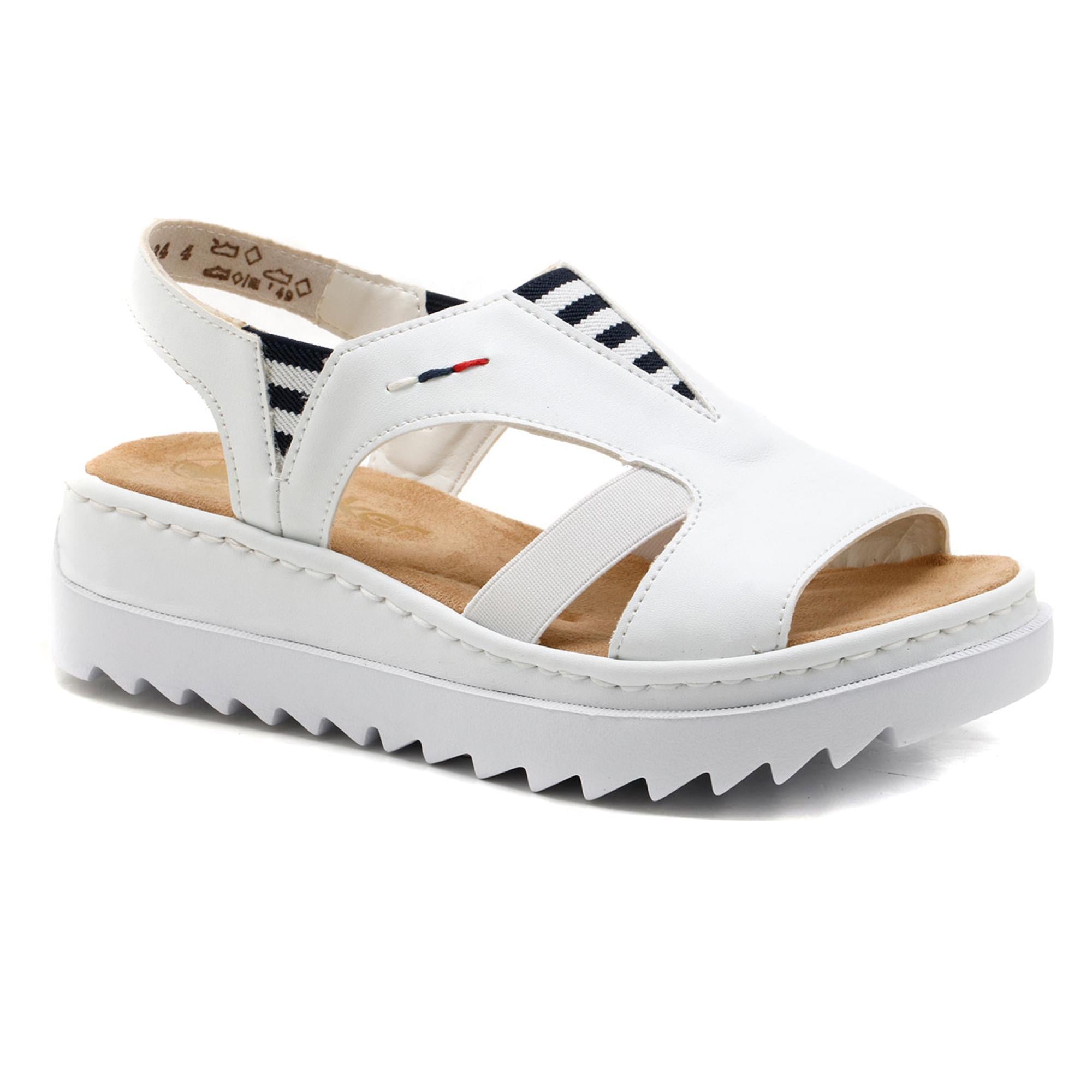 Босоножки женские летние RIEKER р. 40 Белый (060160-40)