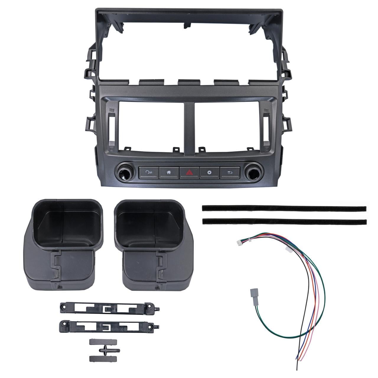 Рамка перехідна QIV QBR-FH 0416-68A для Toyota Corolla 2009-2013 F4 12.3" (QBR-FH 0416-68A)