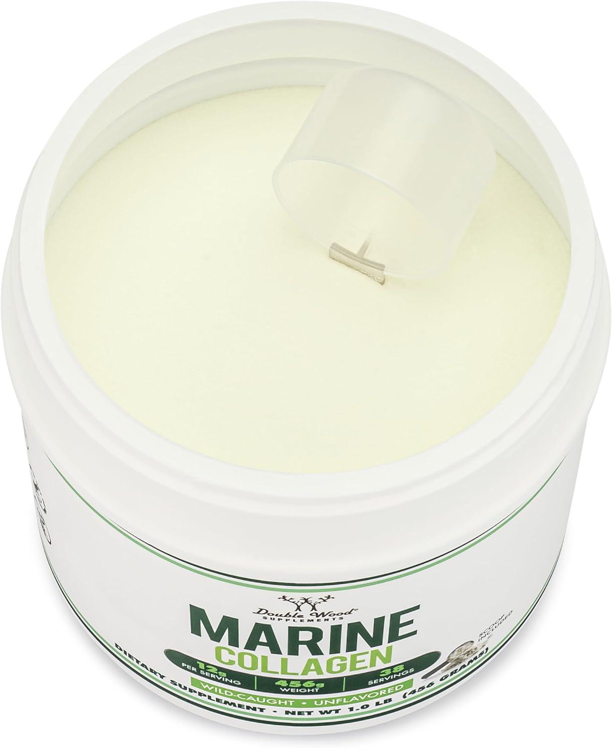 Колаген морський Double Wood Marine Collagen Peptides 456 г - фото 3