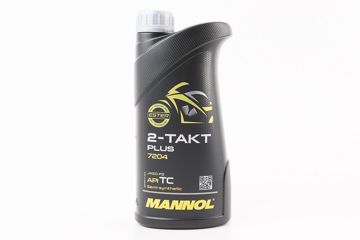 Олива моторна 2T Mannol напівсинтетична для мототехніки 1 л (10026888)