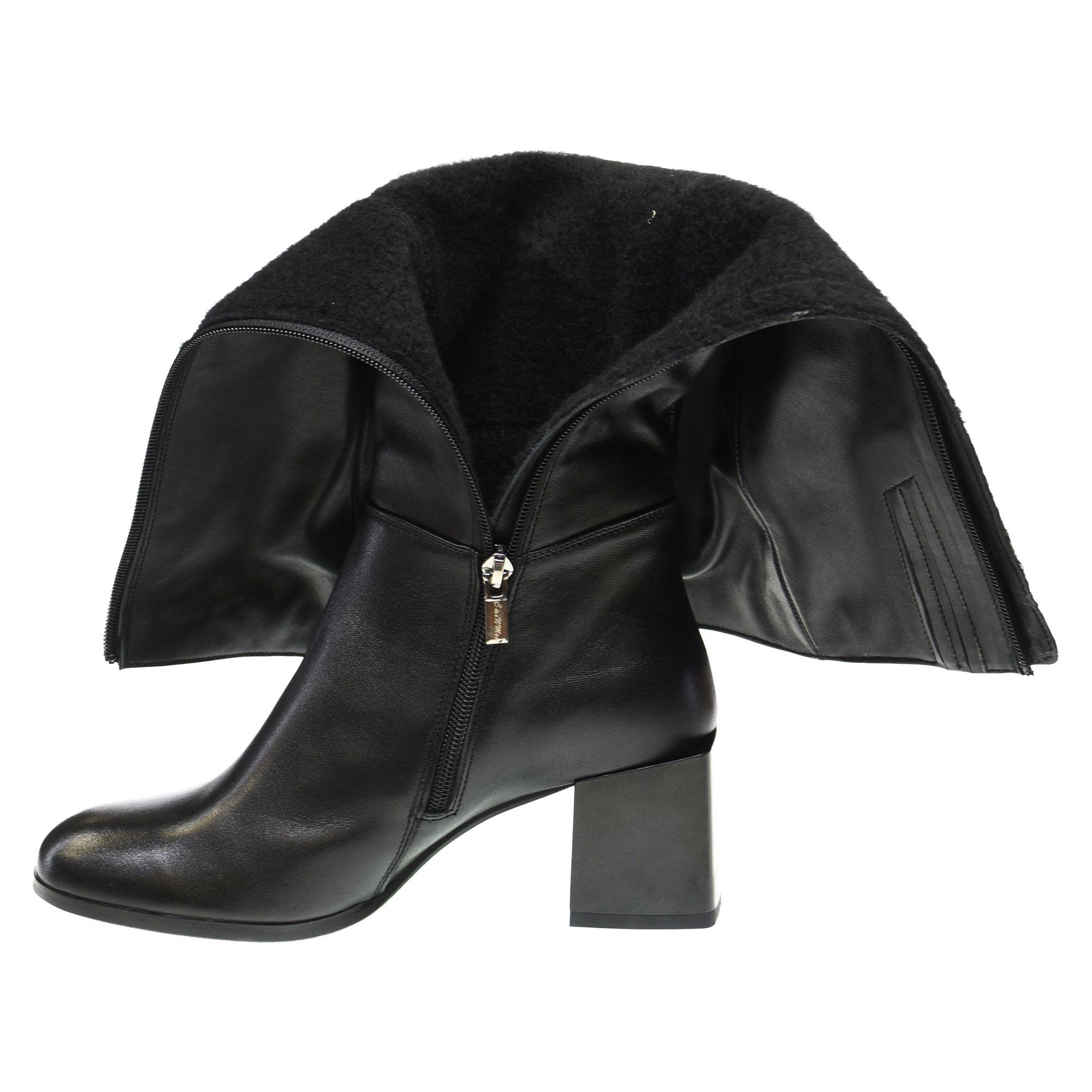 Чоботи жіночі осінні Stepter р. 38 Чорний (056285-38) - фото 6 Чоботи жіночі осінні Stepter р. 38 Чорний (056285-38) - фото 6