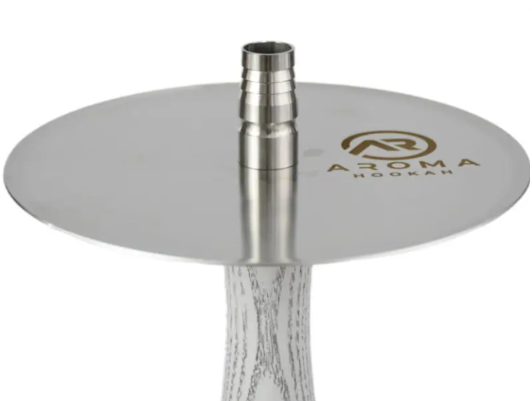 Кальян Aroma Dum Hookah Steel Uniform White (ahu05) - фото 4