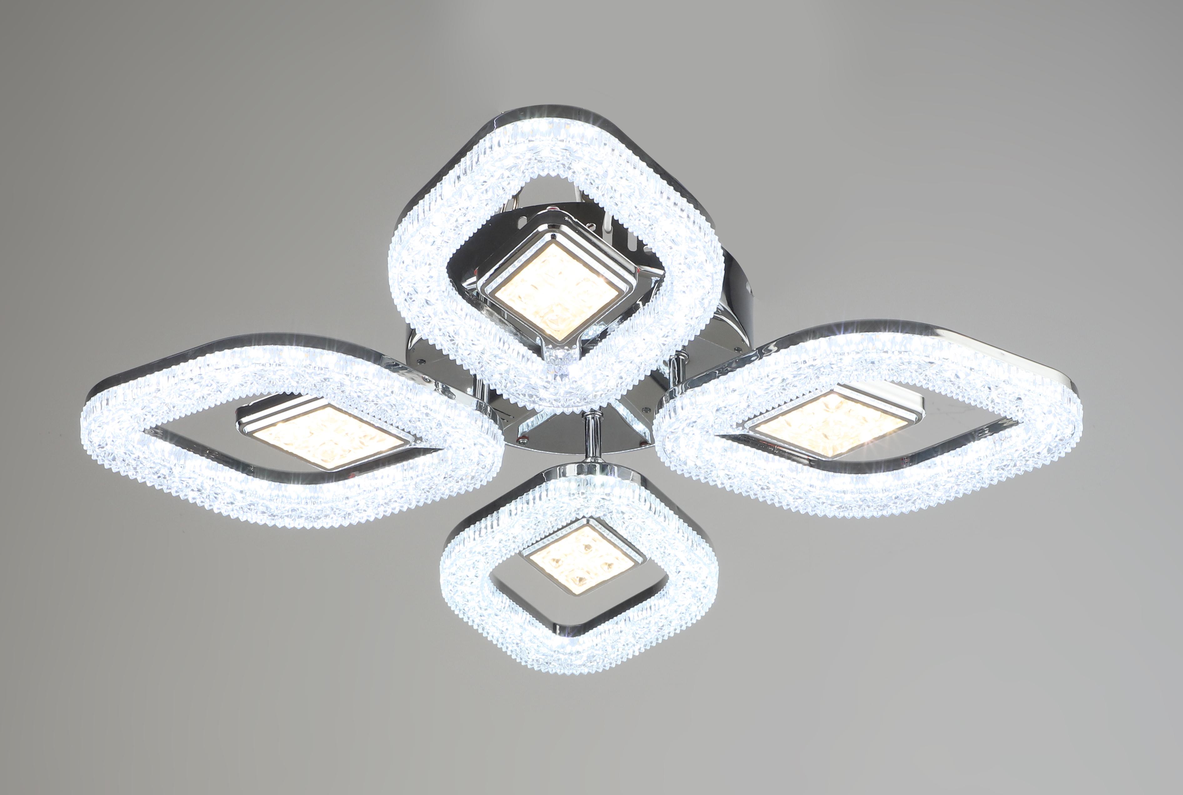 Люстра светодиодная Sirius B YH887/4 CH (000039810)