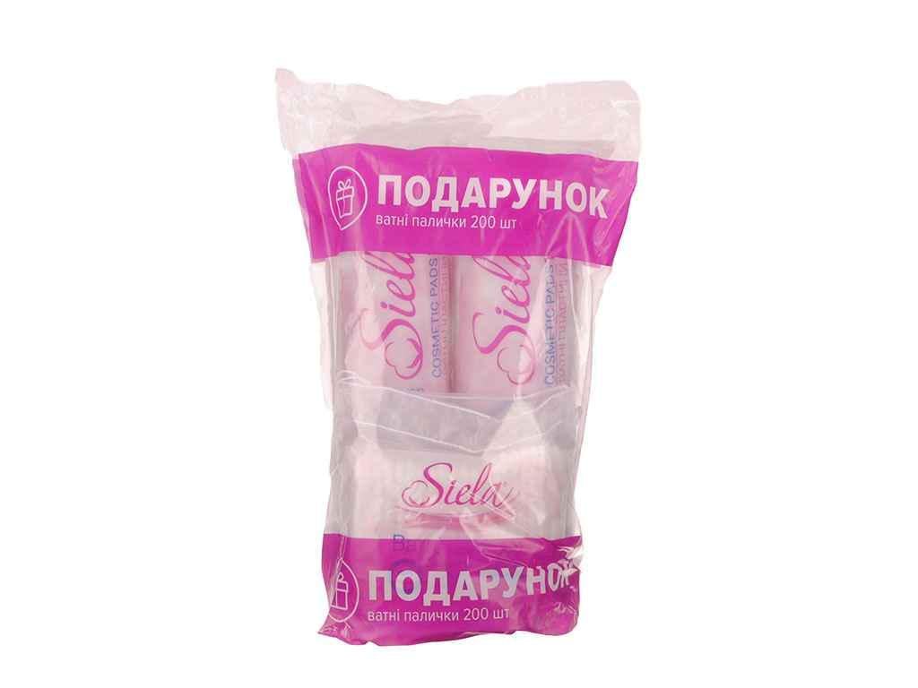 Набор SIELA ватные диски №120x2 и ватные палочки №100 (196816)