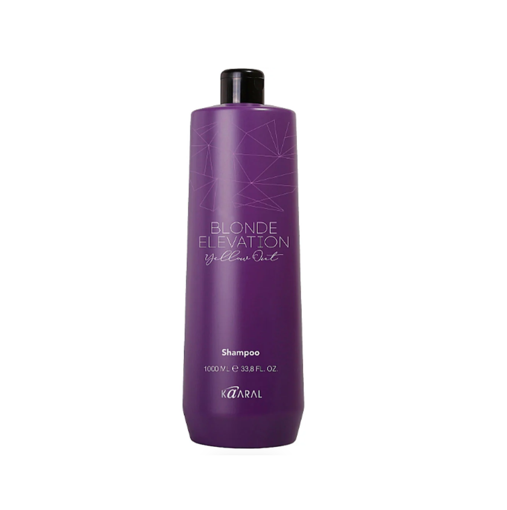 Шампунь для нейтралізації жовтизни Kaaral Blonde Elevation Yellow Out Shampoo 1000 мл