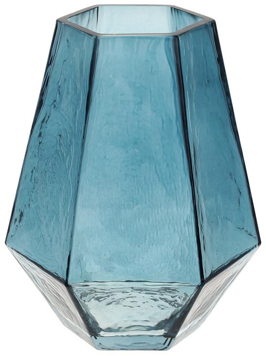 Ваза декоративная Ancient Glass Винченцо 21х17 см Синий (BD-591-327)