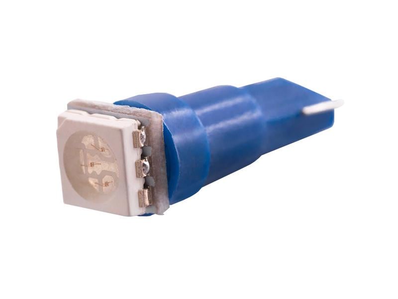 Автолампа светодиодная T5 W1,2W 24 В SMD5050-1led Синий (750)