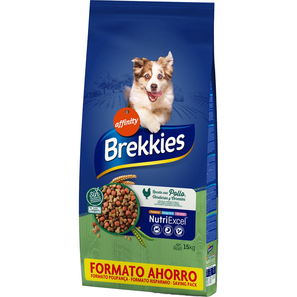 Корм сухой для собак Brekkies Dog Chicken 15 кг (927433)