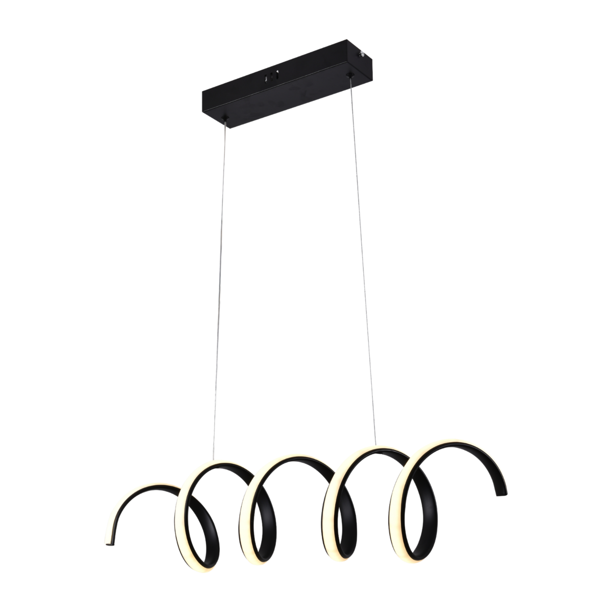 Люстра подвесная светодиодная Light House SRS-19626 BK 52W Черный