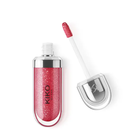 Блеск для губ Kiko Milano 3D Hydra Lipgloss 12 Rosso Amarillide Perlato 6,5 мл - фото 3