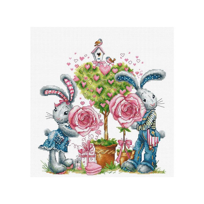 Набор для вышивания крестиком Luca-S B1124 Валентинка (20074)