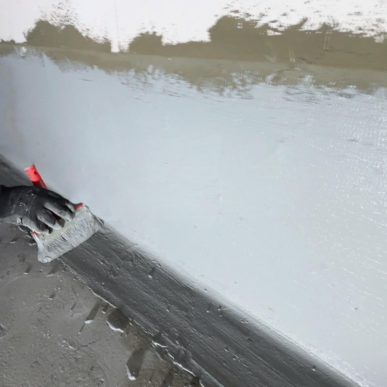 Эластичная двухкомпонентная гидроизоляция KRYS FLEX 17,5 кг Серый - фото 2 Эластичная двухкомпонентная гидроизоляция KRYS FLEX 17,5 кг Серый - фото 2