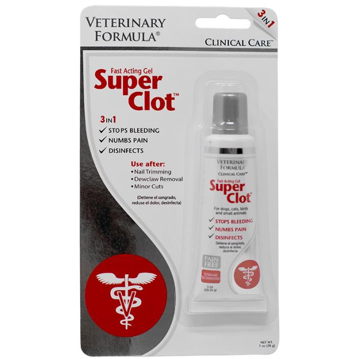 Гель кровоспинний Veterinary Formula Clinical Care Super Clot знеболюючий дезінфікуючий (00201)