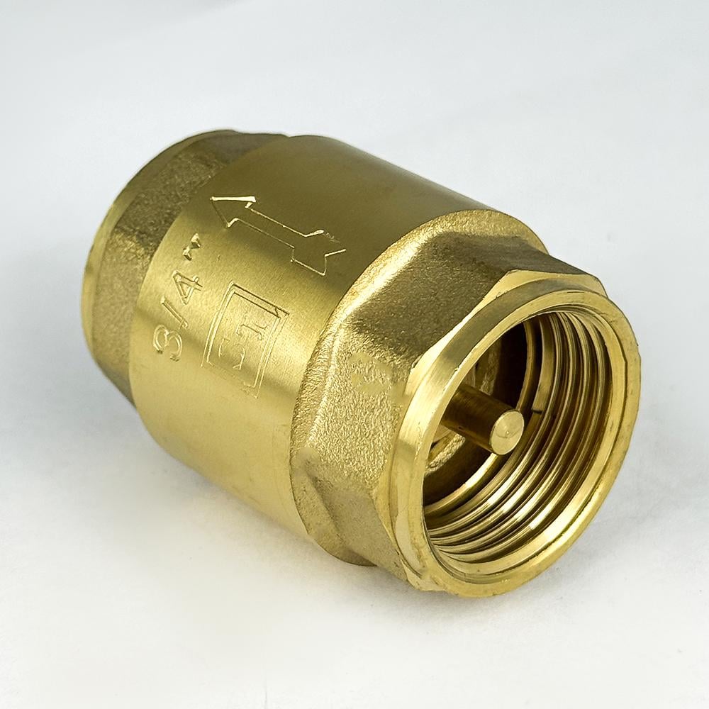 Обратный клапан SANTAN латунный шток 3/4" (82524)