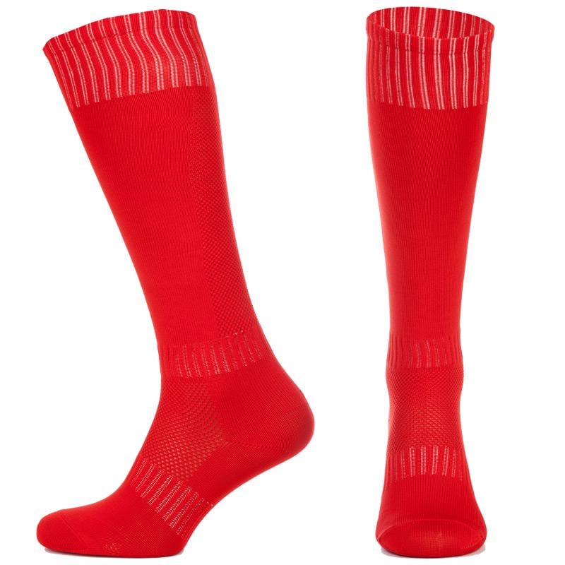 Гетры футбольные Pro Action PRO-600 р. 40-45 Красный