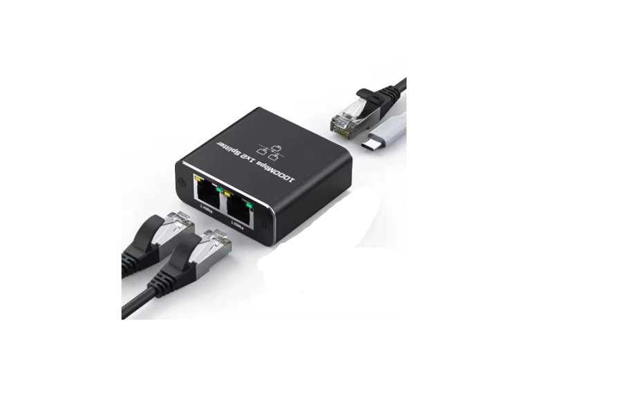 Разветвитель для интернета 1000 Mb Rj45 1-2