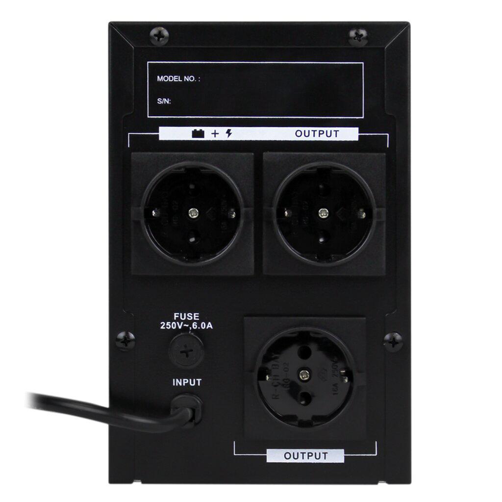 ДБЖ лінійно-інтерактивний LogicPower LPM-1250VA з правильною синусоїдою 875W (LP-3175) - фото 5