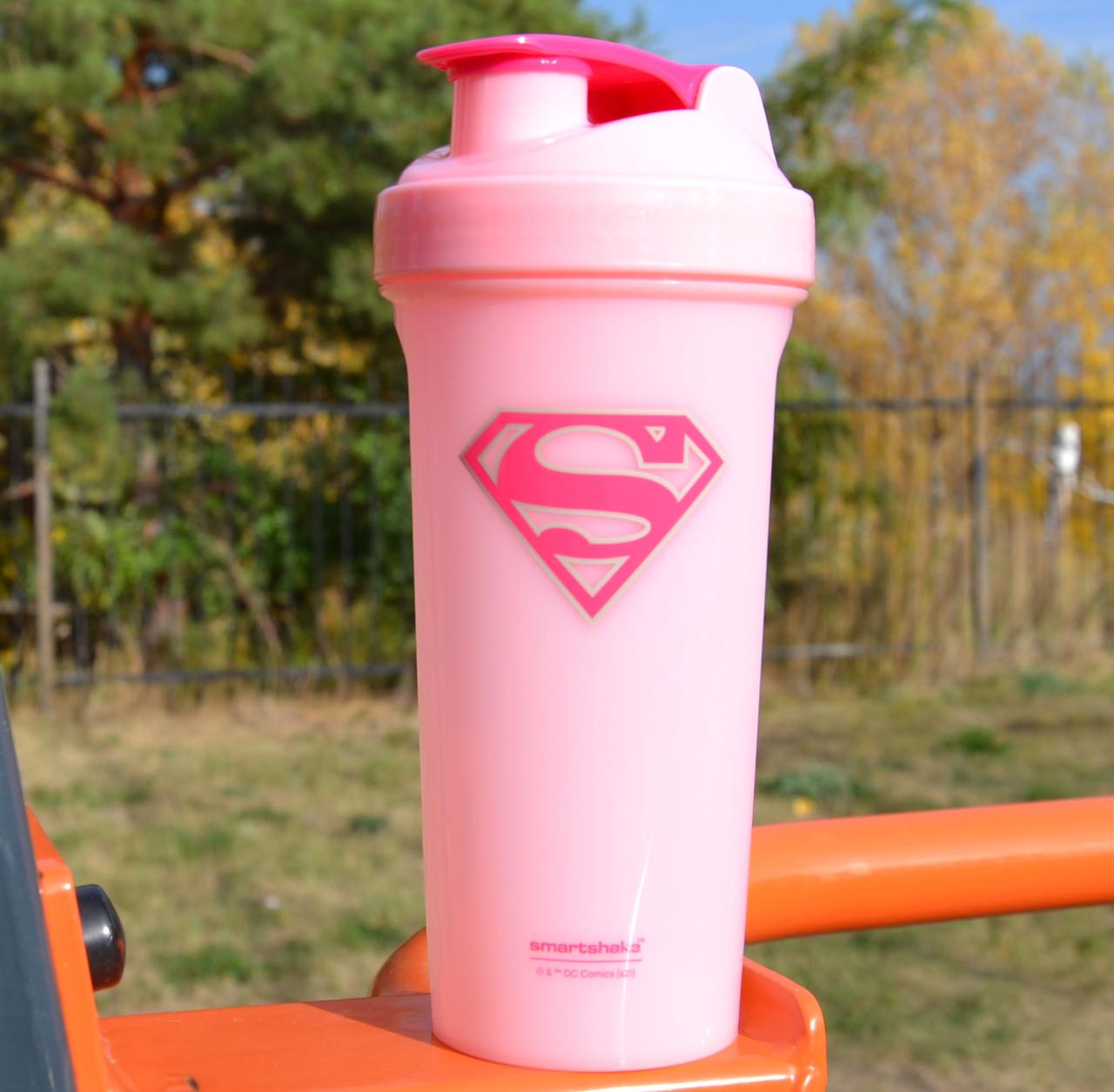 Шейкер спортивний SmartShake Lite DC Supergirl 800 мл - фото 8