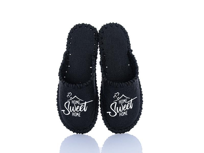 Тапочки фетровые мужские VENDS 366 р. 42-43 Черный