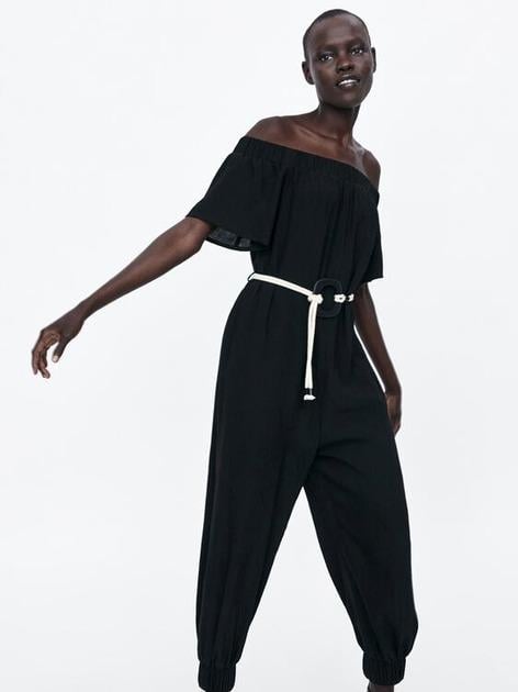 Комбінезон жіночий Zara XS-S Чорний (7601907800) - фото 2 Комбінезон жіночий Zara XS-S Чорний (7601907800) - фото 2