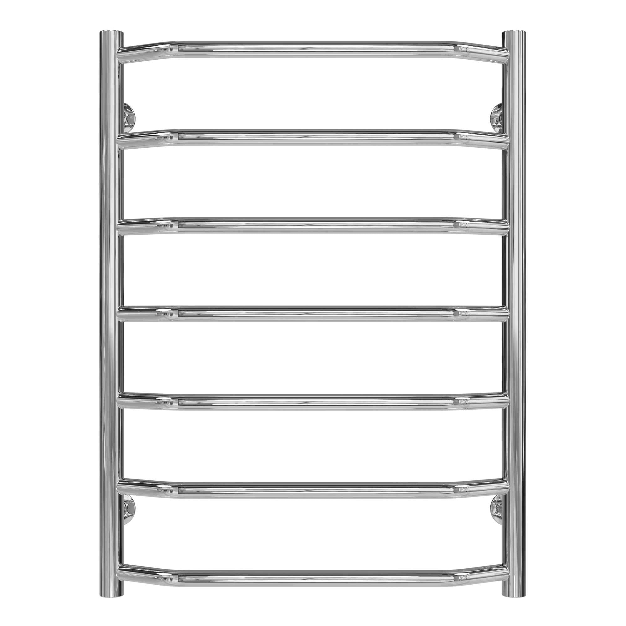 Полотенцесушитель водяной Deffi Трапеция П7 нижнее подключение нержавеющая сталь 500х700 мм Хром (C.TR.70.50.7.C.A)