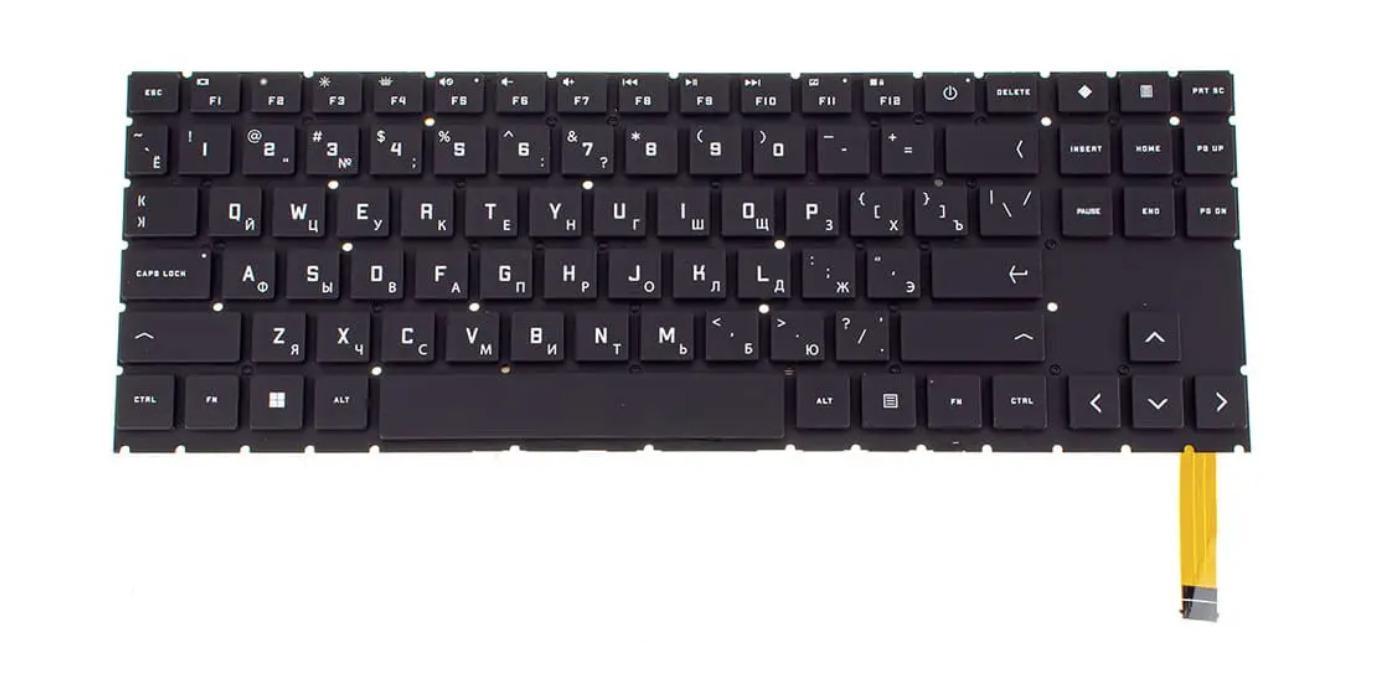 Клавиатура для ноутбуков HP Omen 15-EN/15Z-EN/15-EK/15T-EK с RGB подсветкой (10074)