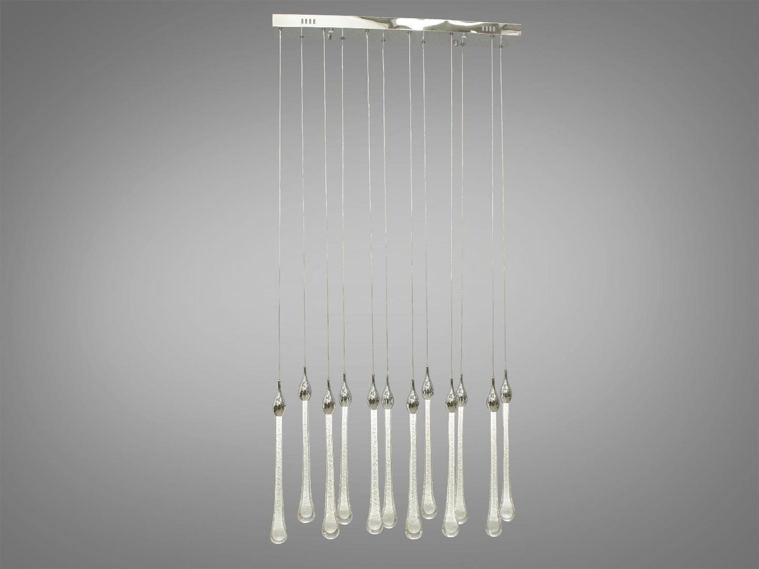 Люстра LED каскадна для холу Diasha 3003/12HR 45W Хром