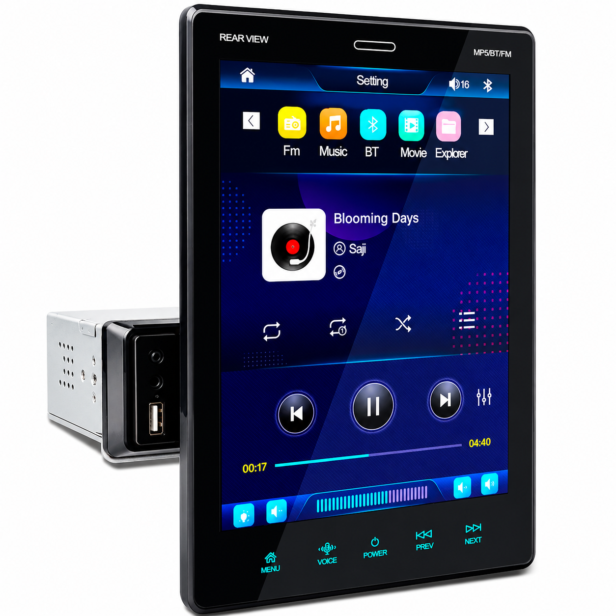 Автомагнитола с экраном 9,5 9510С-Play 1 Din (1013-198-00)