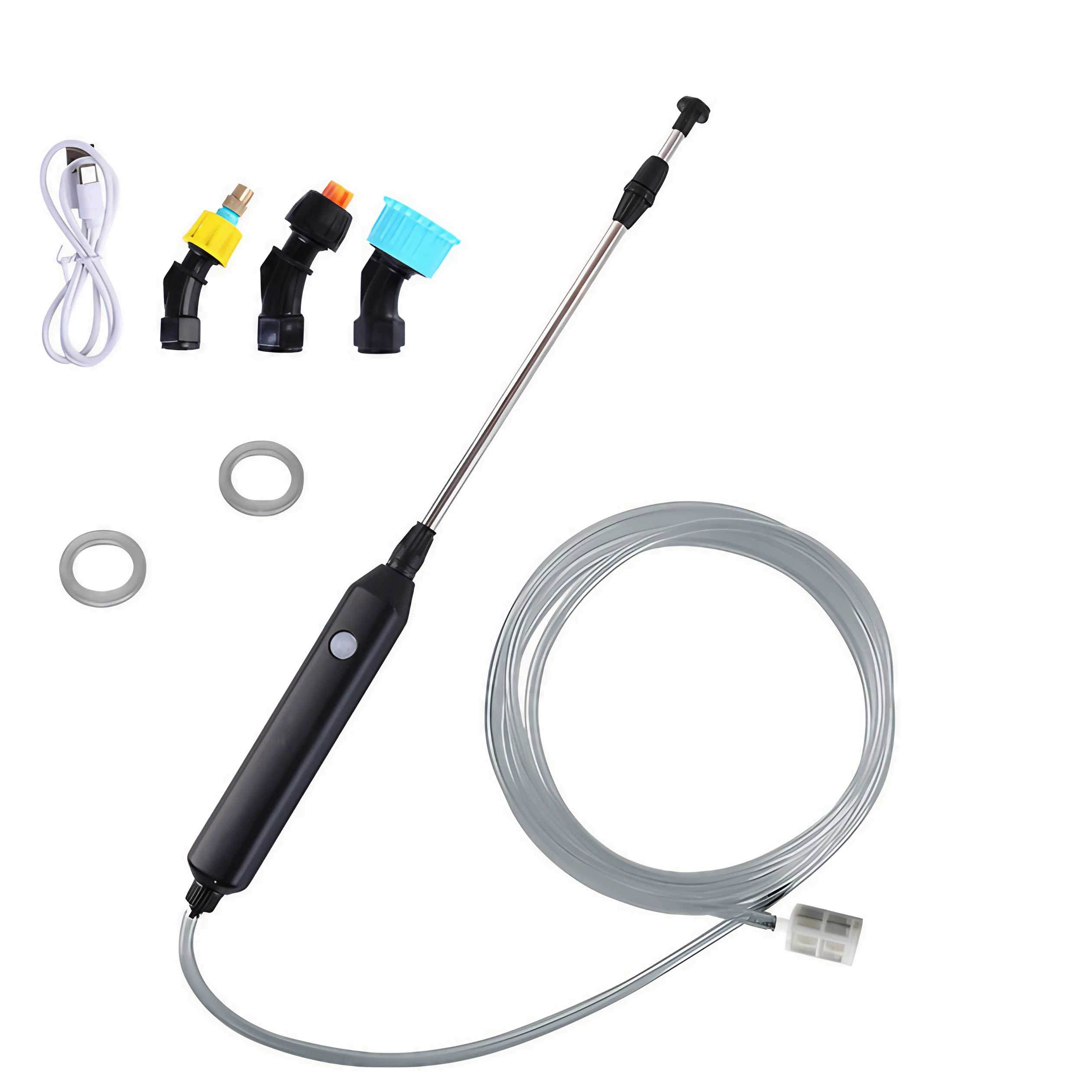 Обприскувач садовий акумуляторний 2200 mAh 4 змінні насадки (DT-193)