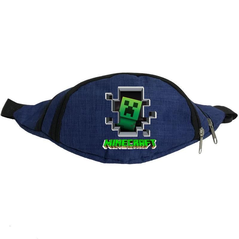 Поясная сумка-бананка Cappuchino toys Minecraft MC-Creeper Серый (1640031552)