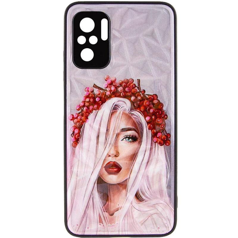 Протиударний TPU+PC чохол Prisma Ladies для Xiaomi Redmi Note 10 / Note 10s Ukrainian Girl