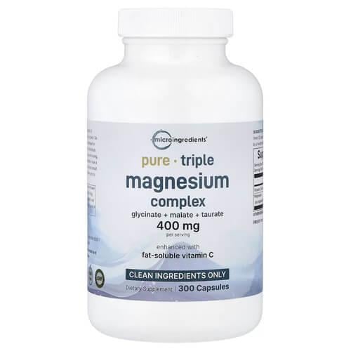 Магний Micro Ingredients Triple Magnesium Complex 300 капс. (MII-02334)
