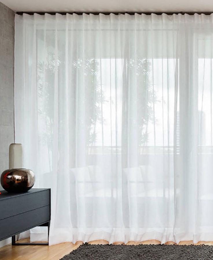 Тюль батист Pivdenne 200х270 см 1 шт. Белый (88646-200)