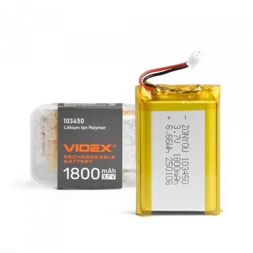 Аккумулятор Videx Li-pol VLF-B103450-18 1800 mAh (29924704) Аккумулятор Videx Li-pol VLF-B103450-18 1800 mAh (29924704)