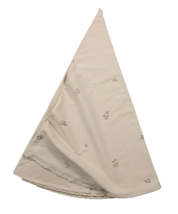 Скатерть d 160 см Бежевый/Серый (9f359295)