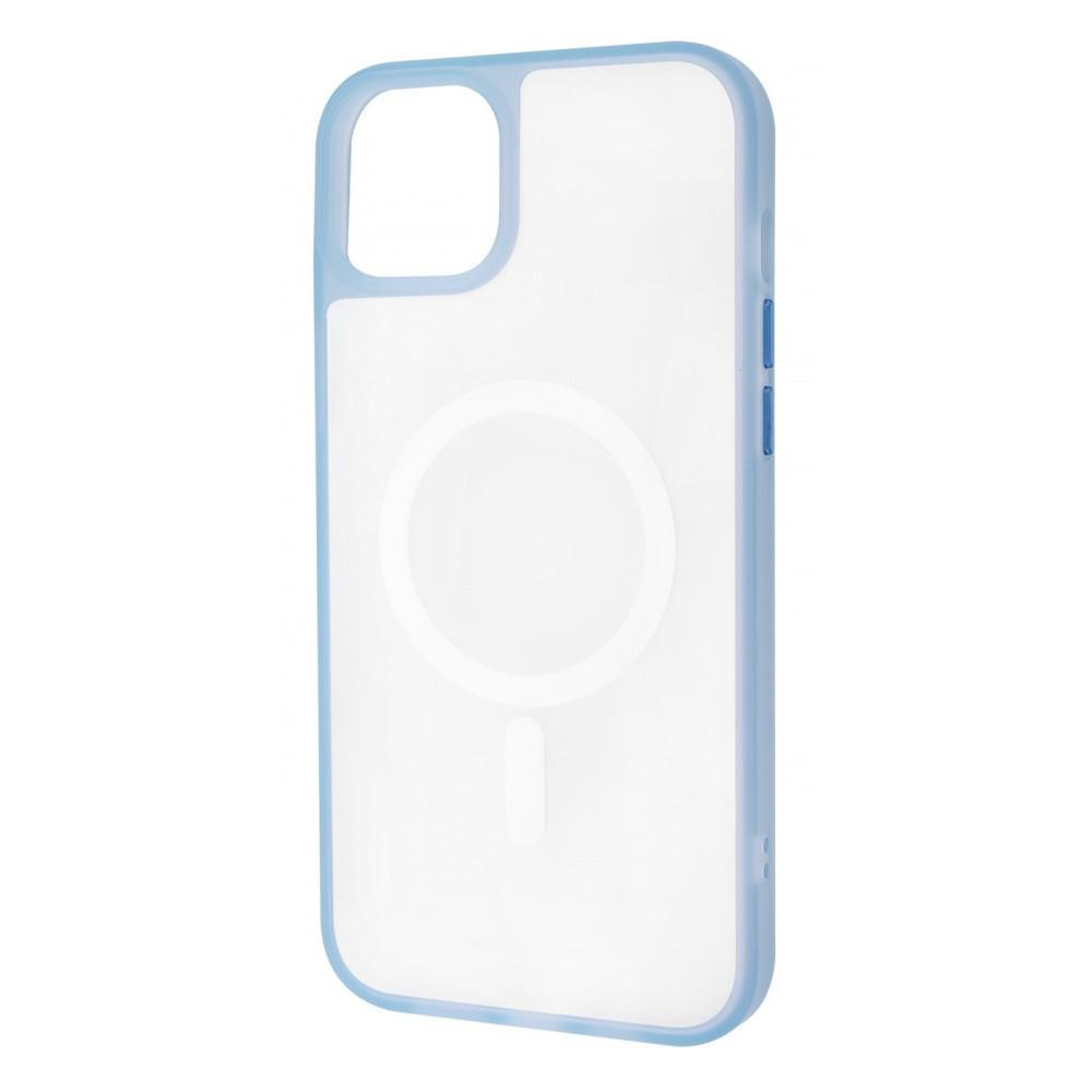 Чохол із підтримкою magsafe X-Level Skin Feel MagSafe iPhone 14 Pro blue