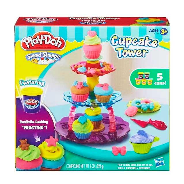 Набір ігровий Hasbro Play-Doh Sweet Shoppe Вежа з кексів (A5144) - фото 1