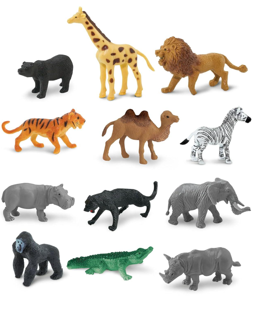 Набор фигурок Safari Ltd Дикая природа в тубусе (23321855)