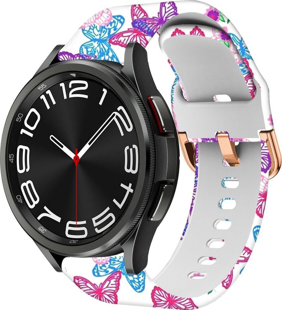 Ремешок Colorful для Galaxy Watch 6 Classic 43 мм Butterfly (37656)