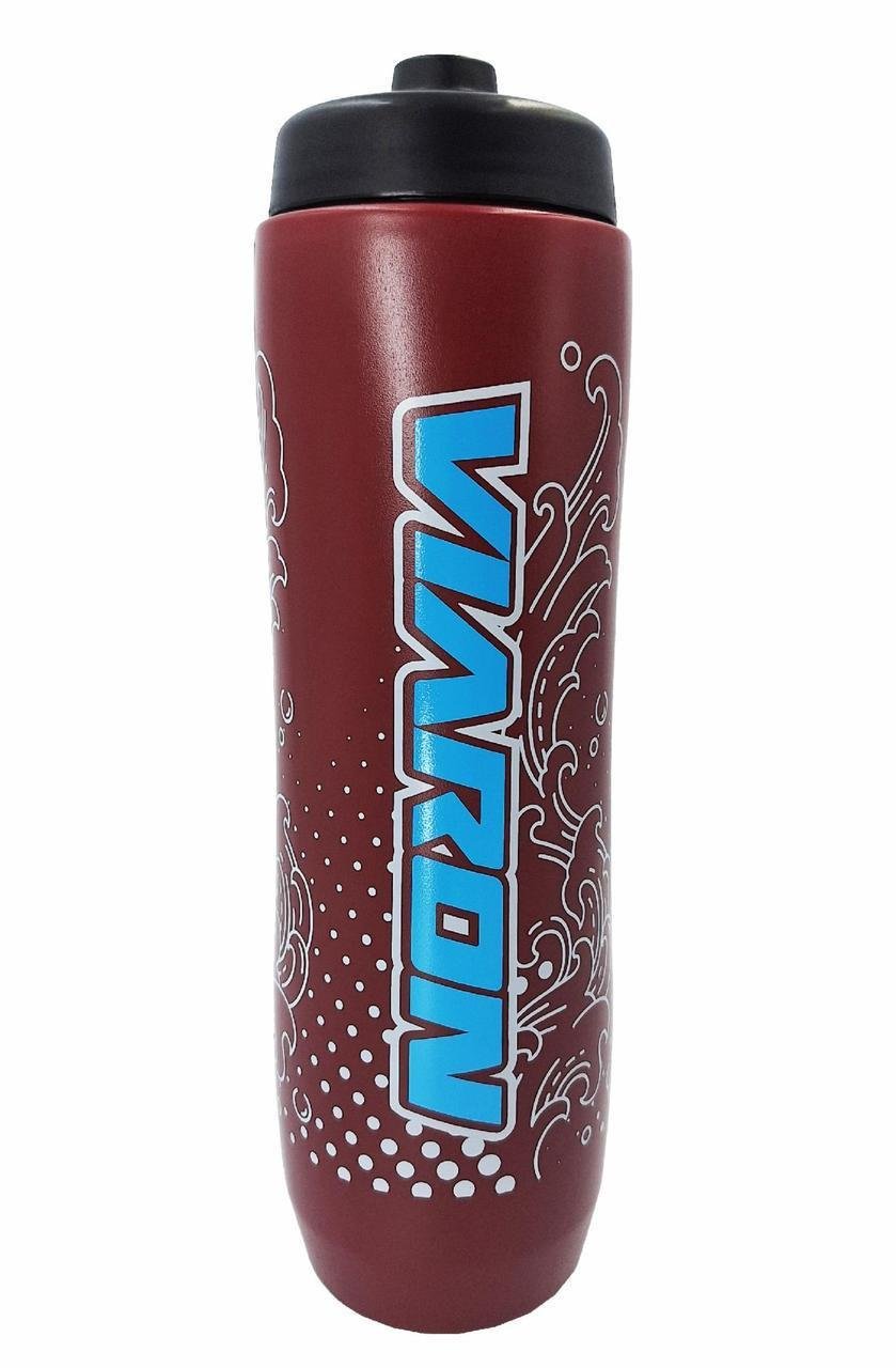 Фляга велосипедная Viaron КТ272 Граффити 1000 мл Бордовый (G0001617) - фото 1 Фляга велосипедная Viaron КТ272 Граффити 1000 мл Бордовый (G0001617) - фото 1